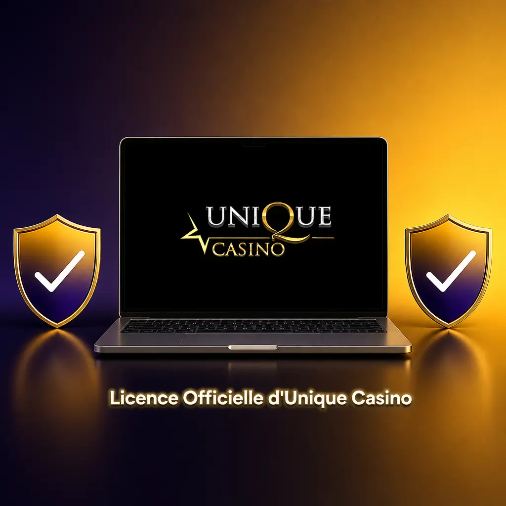 Licence Officielle d'Unique Casino