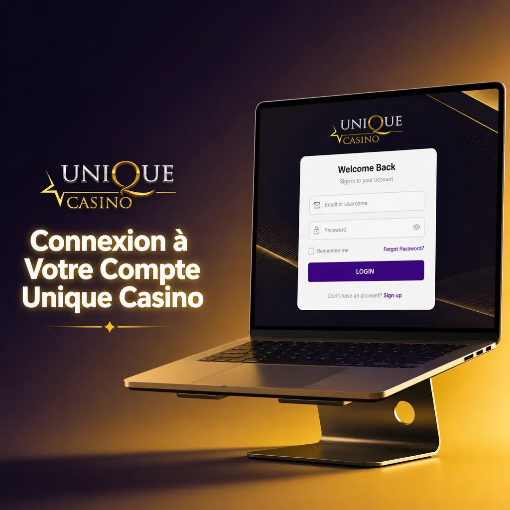 Connexion à Votre Compte Unique Casino