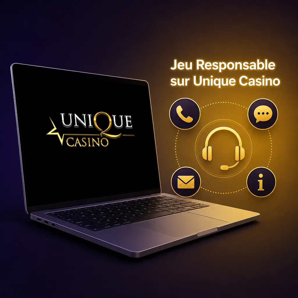 Jeu Responsable sur Unique Casino